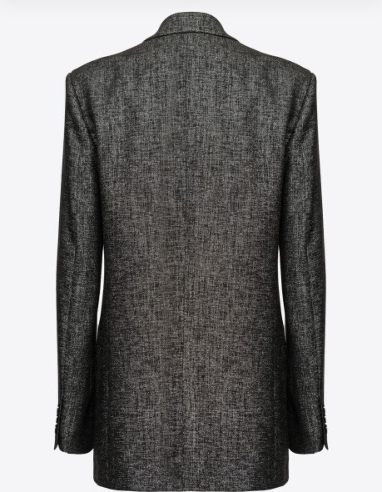 Blazer grisaglia in lurex — 2