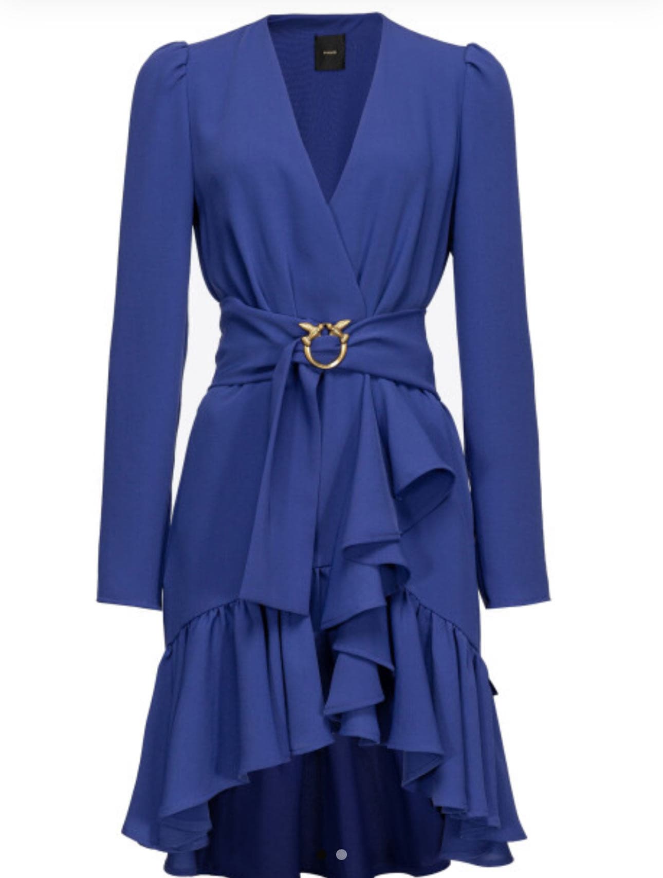 Vestito con cintura love birds