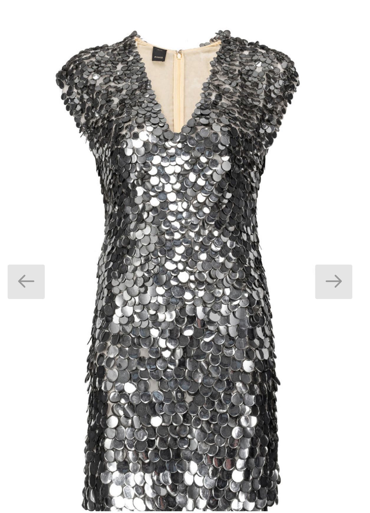 Mini dress macro paillettes — 2