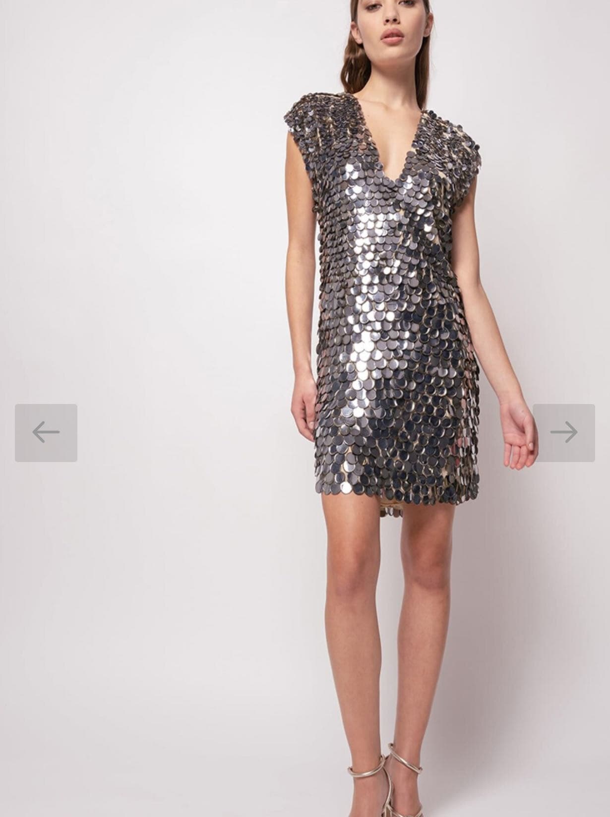 Mini dress macro paillettes — 3
