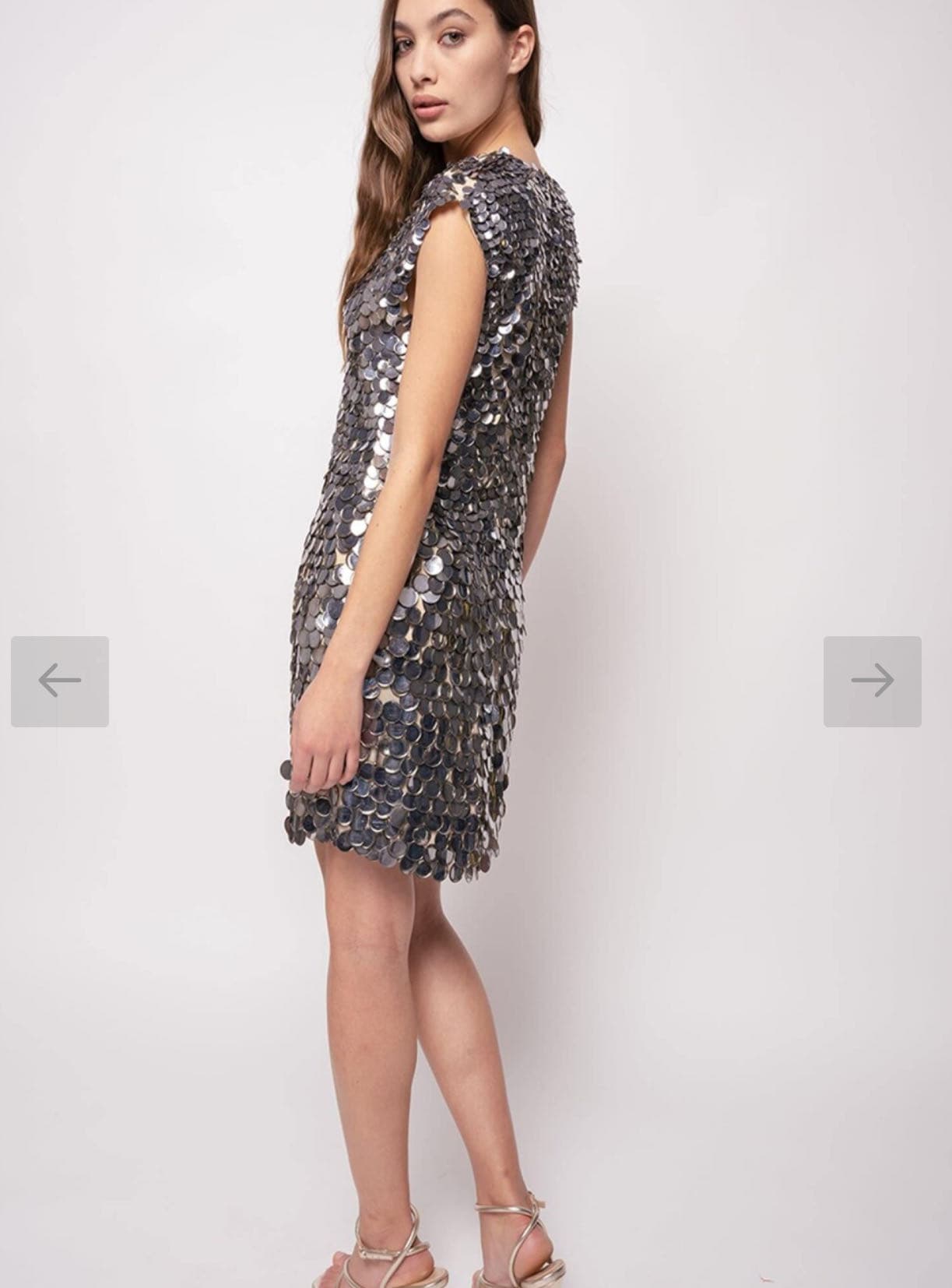 Mini dress macro paillettes — 4