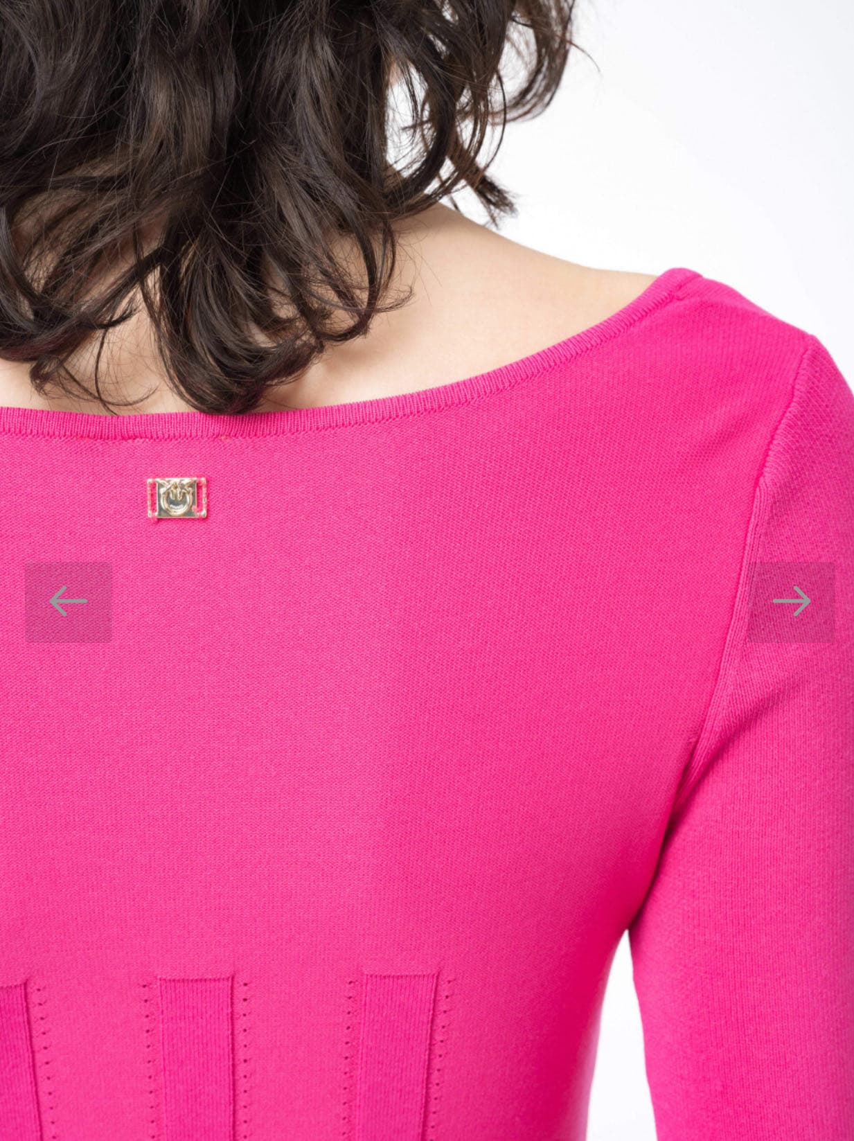 Vestito midi con lavorazione vanisé — 5