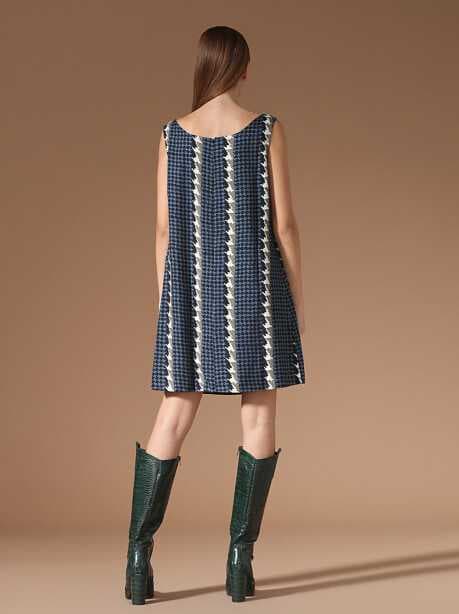 Vestito pied de poule (Bini Como) — 3
