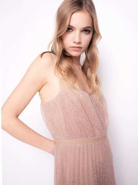 Mini Dress tulle lurex paillettes — 3