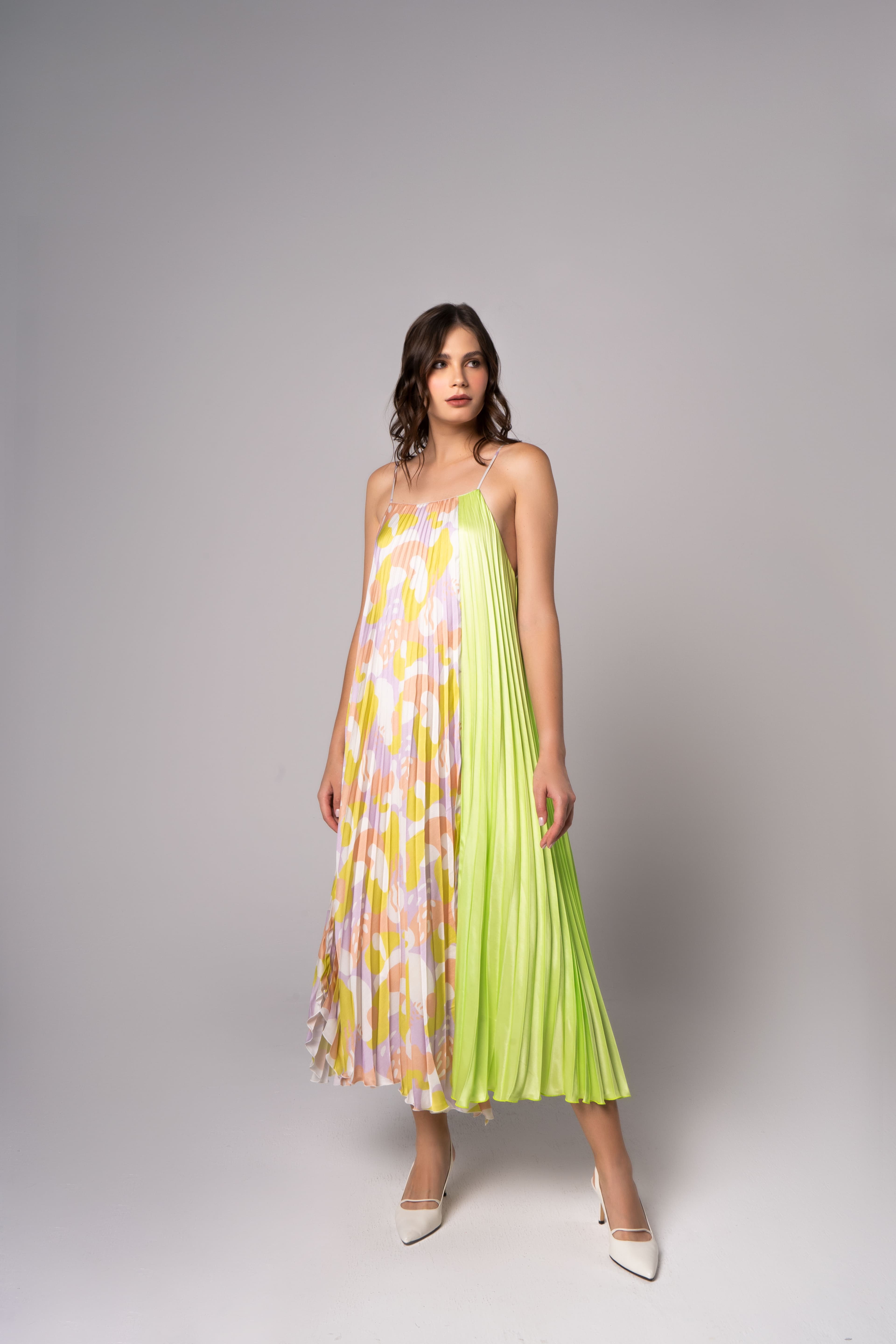 The Citrus Bloom Maxi Dress