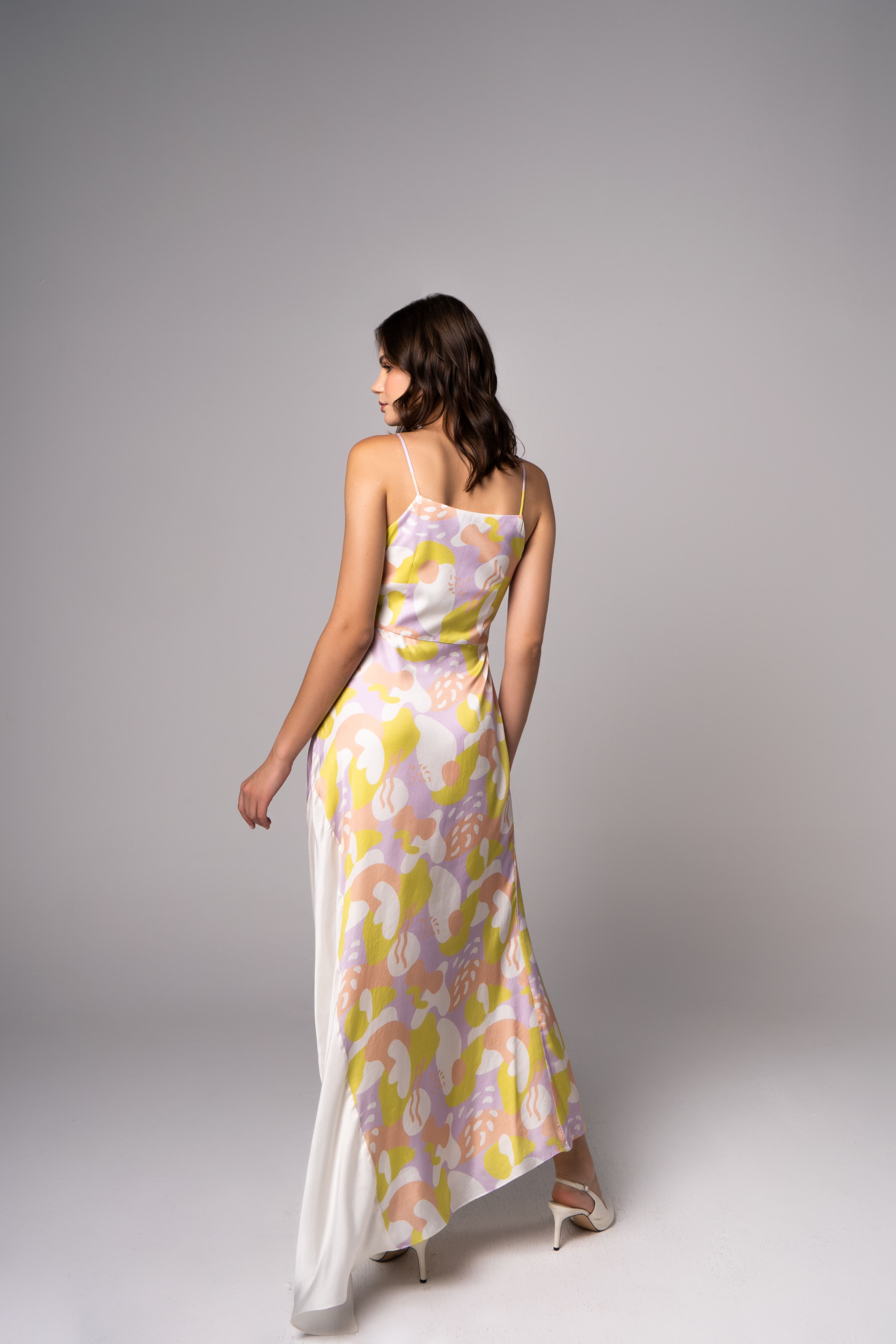 Pastel Bloom Evening Dress — 2