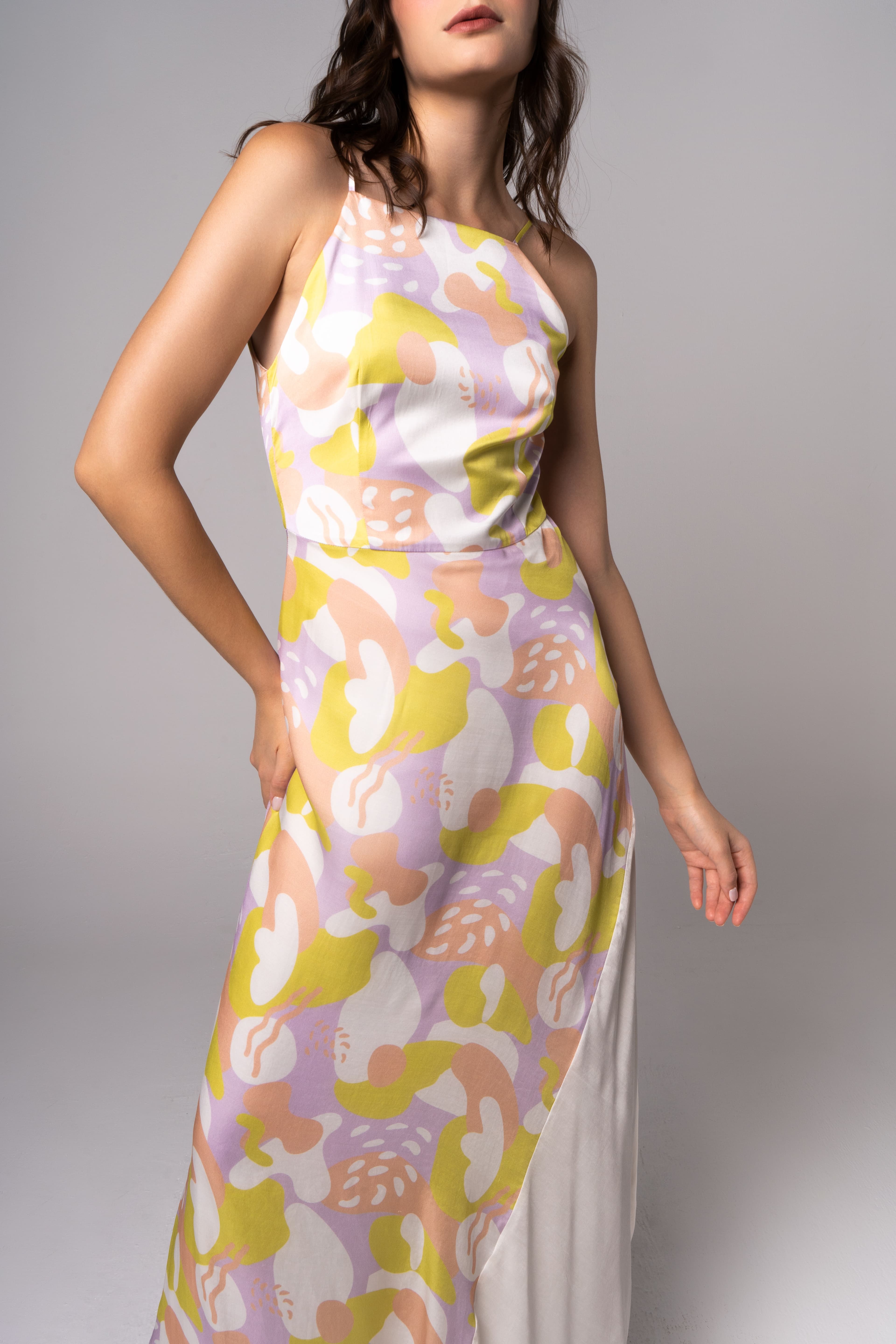 Pastel Bloom Evening Dress — 3