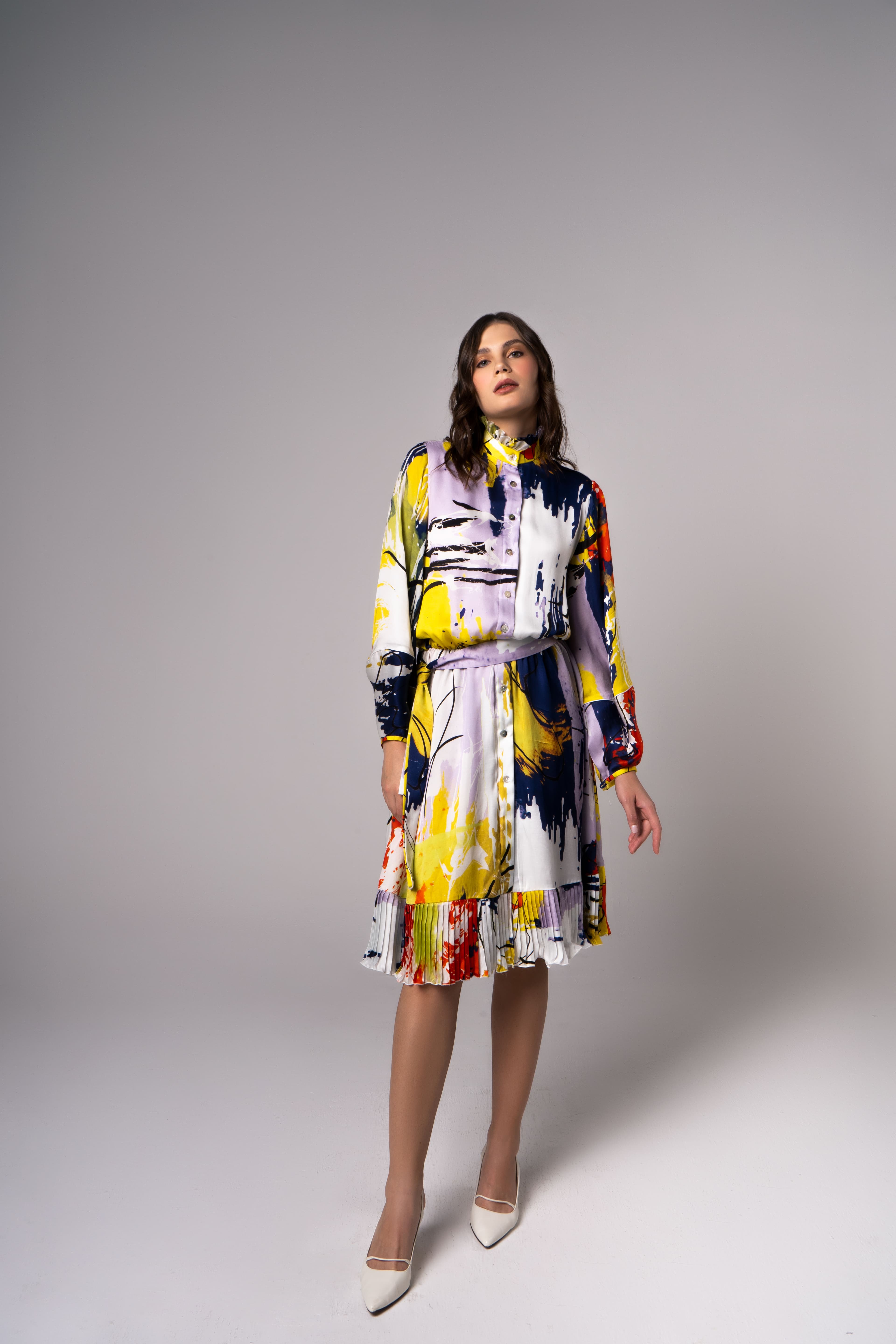 The Abstract Symphony Dress
