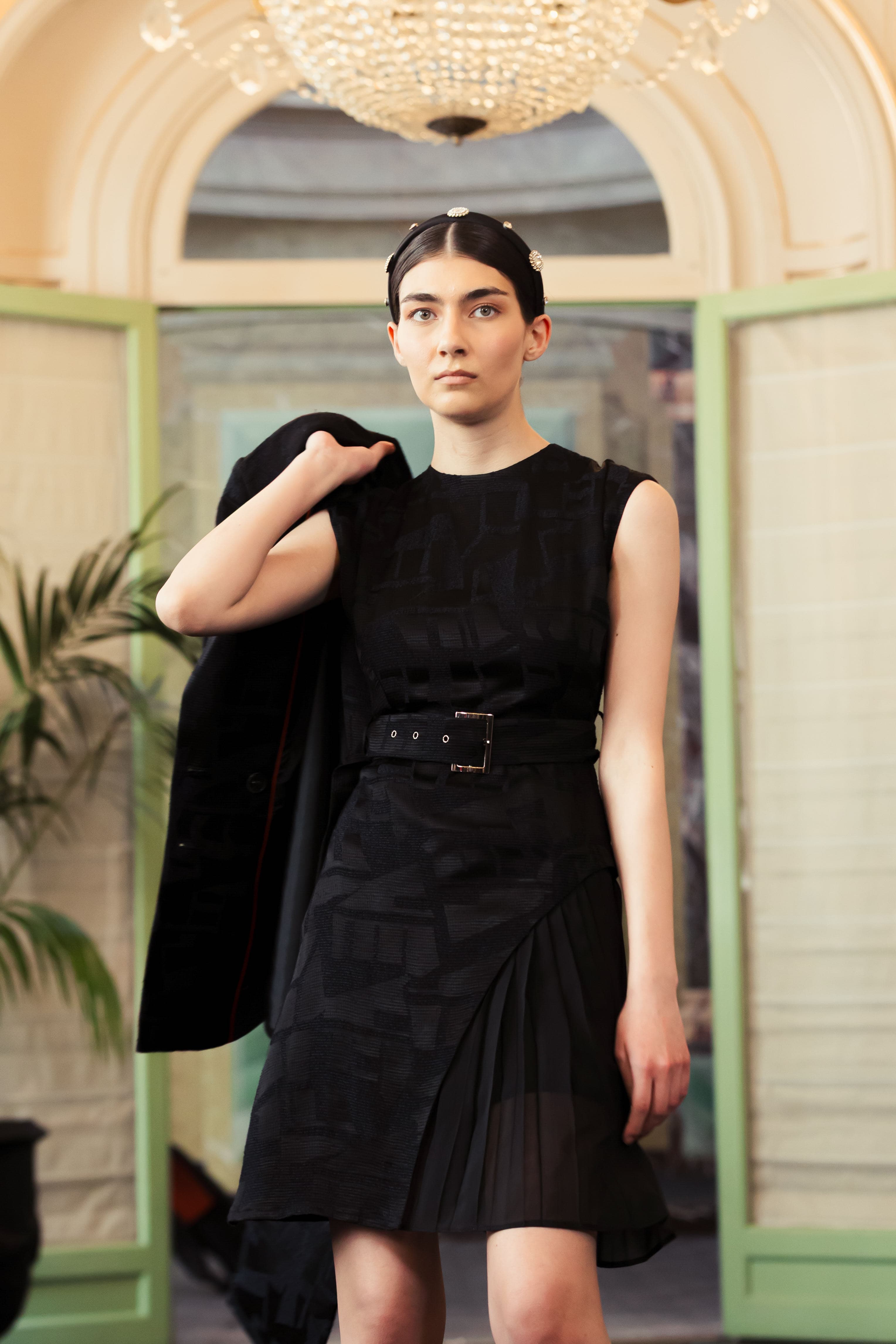 Noir Echo Dress