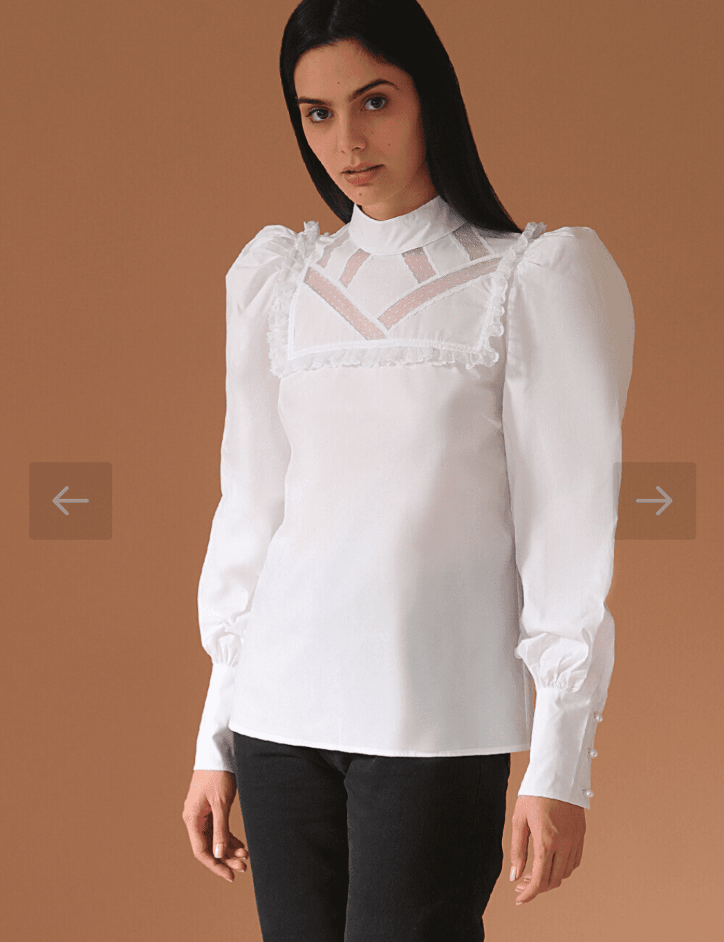 CUSTOMMADE - Blusa a collo alto