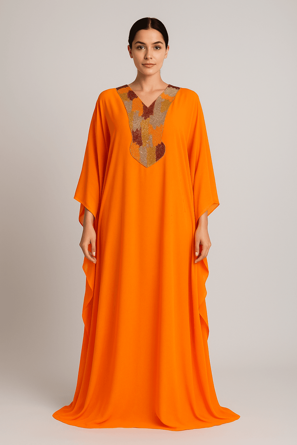 Amber Radiance Kaftan