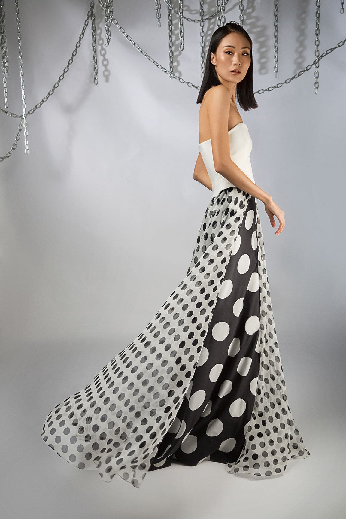 House of Meena Polka dot dress — 2