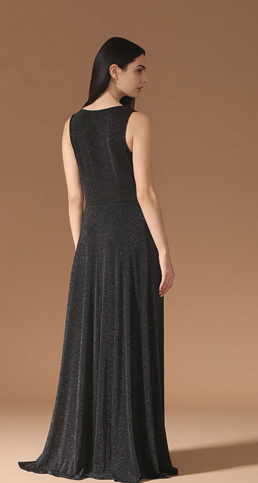 Elegant dress with knot drape — 4