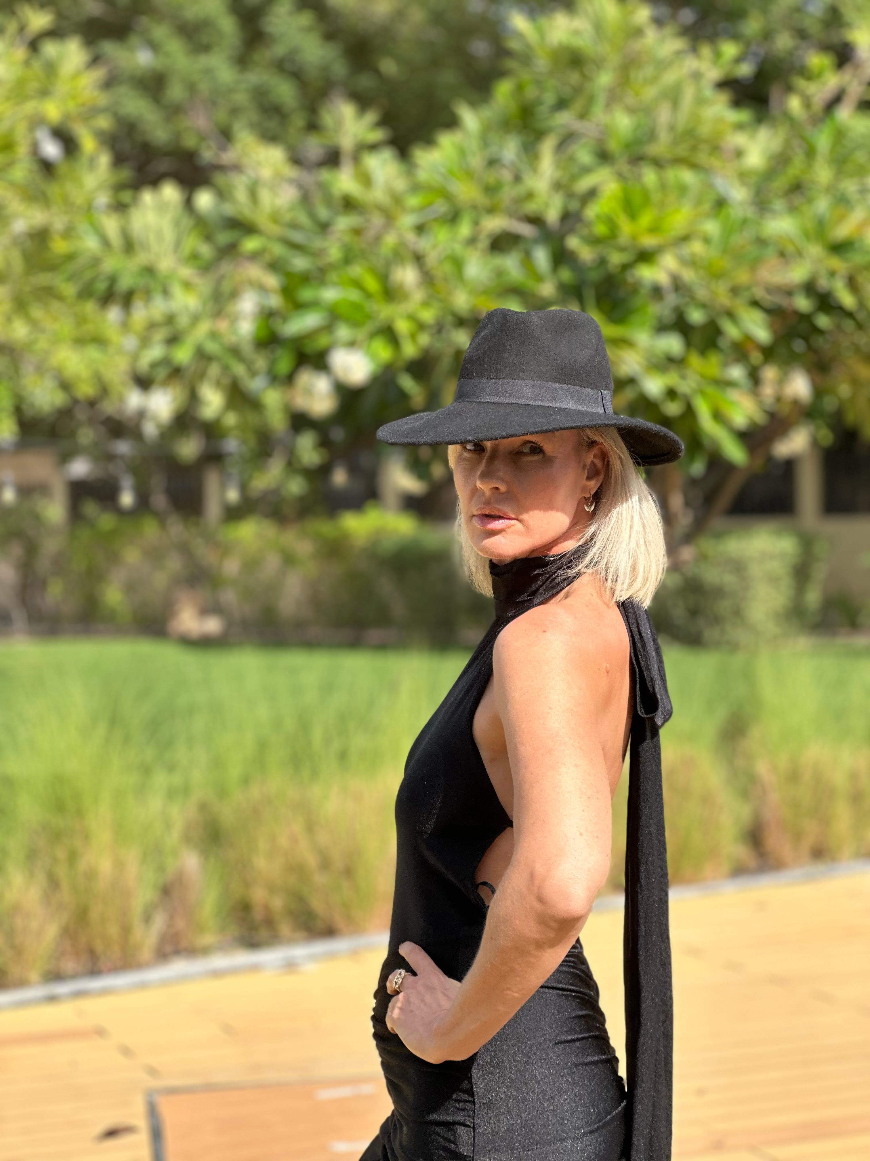 black evening dress — 3