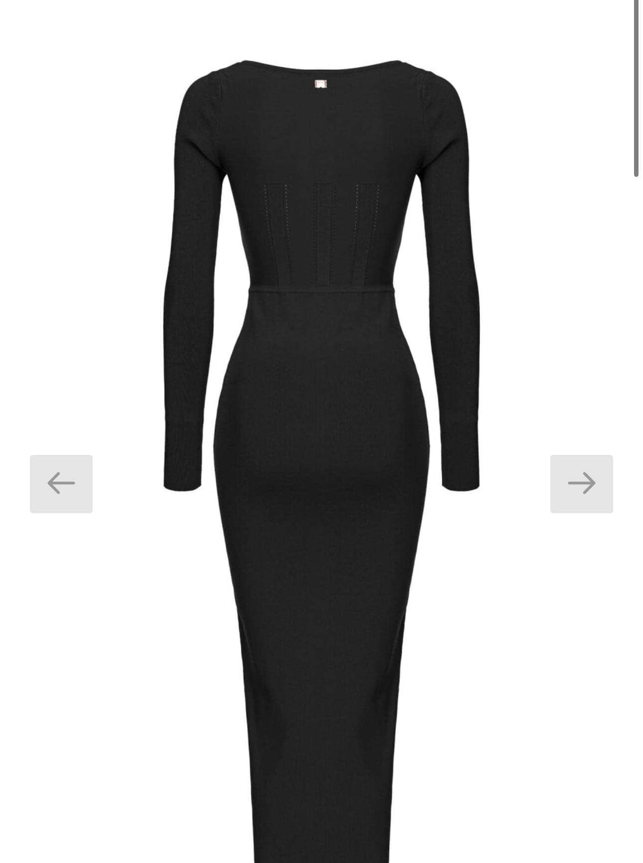 Midi dress with vanisé workmanship — 2