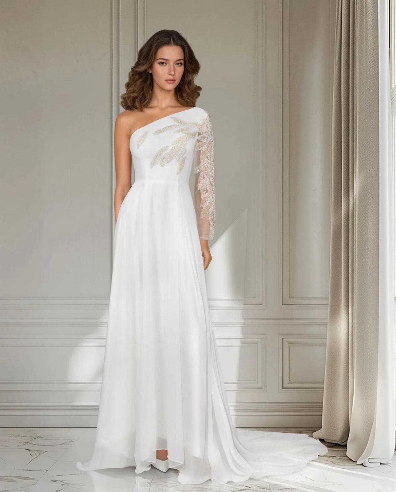 ELEGANT WEDDING DRESS