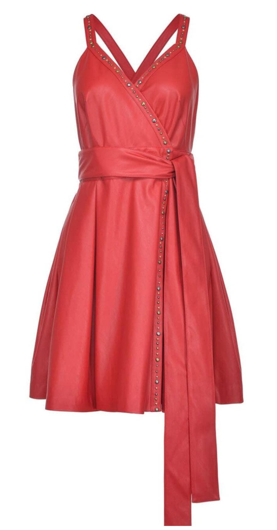 Vestito in similpelle
