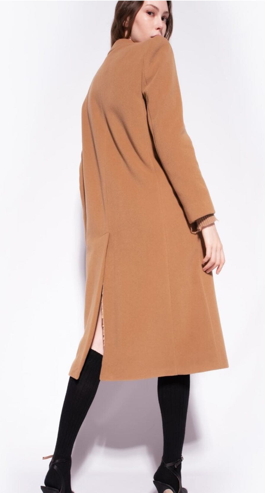 Cappotto lungo in panno — 3