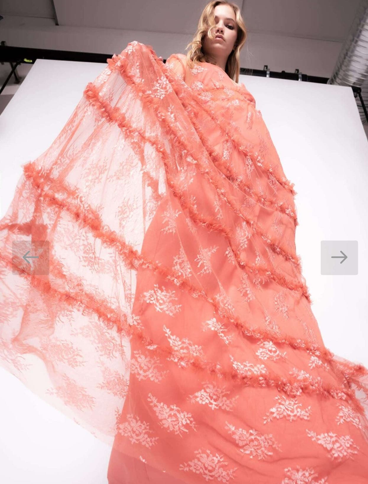 Maxi vestito in pizzo — 3